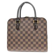 Louis Vuitton Vintage Pre-owned Canvas louis-vuitton-vskor Brown, Dam