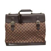 Louis Vuitton Vintage Pre-owned Canvas handvskor Brown, Dam