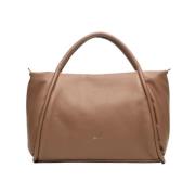 Poche Paris Stilren Toteväska Brown, Dam