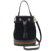 Gucci Vintage Pre-owned Laeder gucci-vskor Black, Dam