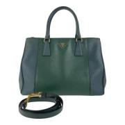 Prada Vintage Pre-owned Laeder prada-vskor Green, Dam