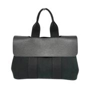 Hermès Vintage Pre-owned Canvas handvskor Black, Dam