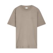 Filling Pieces T-shirt Alfabet Travertin Fossil Brown, Herr