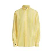 Polo Ralph Lauren Casual Skjorta Yellow, Dam