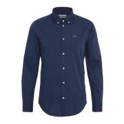 Barbour Komfort Stretch Skjorta Blue, Herr