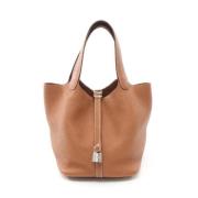 Hermès Vintage Pre-owned Laeder handvskor Brown, Dam