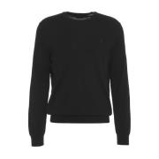 Polo Ralph Lauren Svart Stickat för Män Aw24 Black, Herr