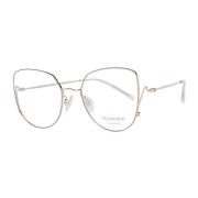 Ana Hickmann Guld Cat Eye Metall Optiska Ramar Yellow, Dam