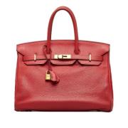 Hermès Vintage Pre-owned Laeder handvskor Red, Dam