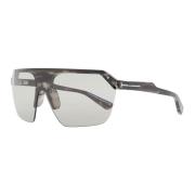 Tom Ford Brun Mono Linssolglasögon UV-skydd Brown, Herr