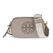 Tory Burch Mini Crossbodyväska i Millerstil Pink, Dam