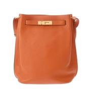 Hermès Vintage Pre-owned Laeder axelremsvskor Orange, Dam