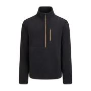 Cruyff Half Zip Fleece Tröja Svart Herr Black, Herr