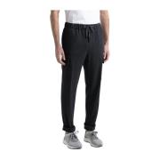 Peserico Bomullsblandade joggers Black, Herr