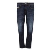 Diesel Stiliga 5-Fickor Jeans Blue, Herr