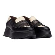 Wonders Mocasines Medianoche Plomo, Color: Black, Dam