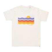 Cotopaxi Disco Wave Tee Bone T-Shirt White, Herr