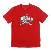 Jordan Röd Air Crewneck T-shirt Red, Herr