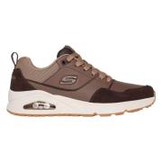 Skechers Street Uno - Retro One Sneakers Brown, Herr