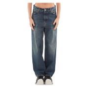 Haikure Intense Blue Boyfriend Jeans Blue, Dam