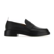 Thom Browne Klassiska svarta Penny loafers Black, Dam