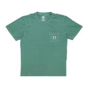 Element Ficka Pigment Tee Grön T-shirt Green, Herr