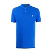 Polo Ralph Lauren Blå Bomullspolo Candyshop Blue, Herr