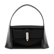 Salvatore Ferragamo Mini Prisma Svart Läderhandväska Black, Dam