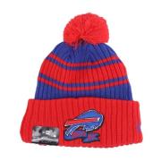 New Era NFL Sideline Pom Pom Beanie Hat Multicolor, Herr