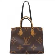 Louis Vuitton Vintage Pre-owned Tyg louis-vuitton-vskor Brown, Dam