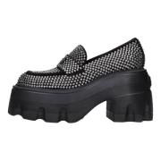 Casadei Platta skor Svart Black, Dam