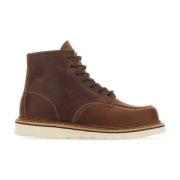 Red Wing Shoes Klassiska Bruna Läder Snörskor Brown, Herr