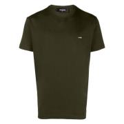 Dsquared2 Gröna T-shirts och Polos Green, Herr