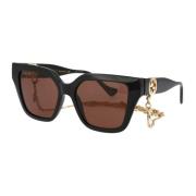 Gucci Stiliga solglasögon Gg1023S Black, Dam