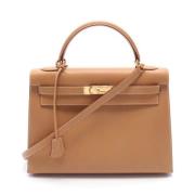 Hermès Vintage Pre-owned Tyg handvskor Brown, Dam