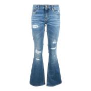 Aniye By Bomull Elastan Jeans Blue, Dam