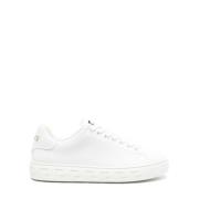 Versace Vita Sneakers med Greca Yttersula Detaljer White, Dam