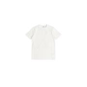 Burberry Räv Bomull T-shirt med Handritat Motiv White, Herr