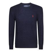 Polo Ralph Lauren Ull Rundhals Tröja Blue, Herr