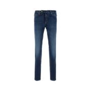 Incotex Stretch Denim Jeans Blue, Herr