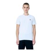 Moncler Logo Patch Bomull T-shirt Set White, Herr