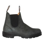 Blundstone Rustic Black Chelsea Boot Black, Herr