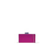 Carolina Herrera Scala Insignia Clutch Väska Pink, Dam