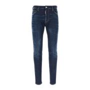 Dsquared2 Klassiska Denim Jeans för vardagsbruk Blue, Herr