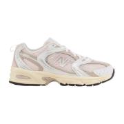 New Balance Mocka Beige och Brun Sneakers White, Dam