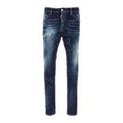 Dsquared2 Stretch Denim Cool Guy Jeans Blue, Herr