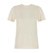 CO Cashmere Tee Stilren T-shirt Beige, Dam