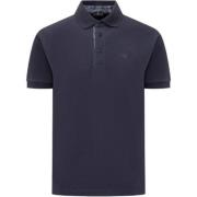 Etro Marinblå Pegasus Polo Tröja Blue, Herr