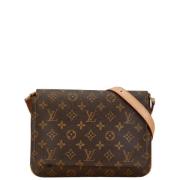 Louis Vuitton Vintage Pre-owned Canvas louis-vuitton-vskor Brown, Dam