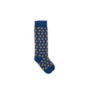 Saint Barth Anka Jacquard Knästrumpor Blue, Unisex